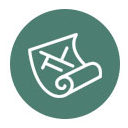 icon with paper to signify activity